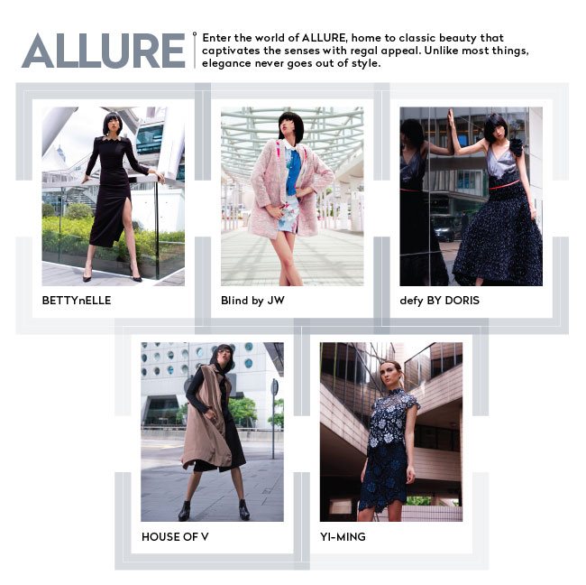 ALLURE: Enter the world of ALLURE, home to classic beauty that captivates the senses with regal appeal. Unlike most things, elegance never goes out of style.